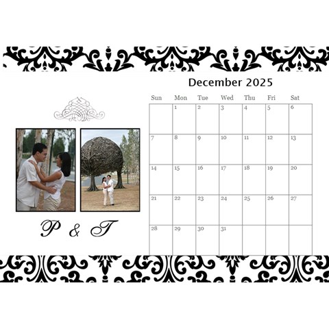 Desktop Calendar 8 5  X 6  Dec 2025