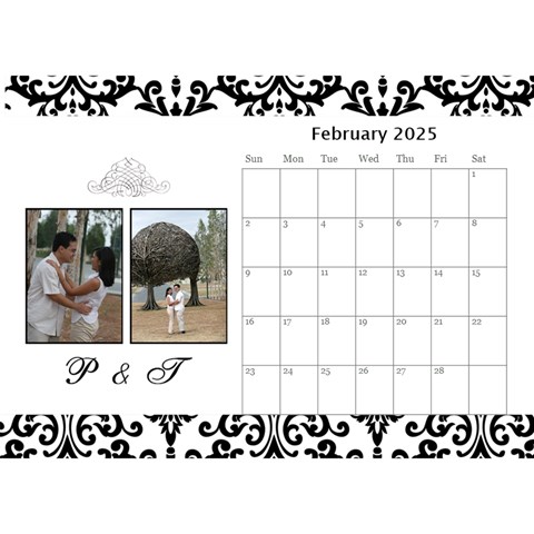 Desktop Calendar 8 5  X 6  Feb 2024