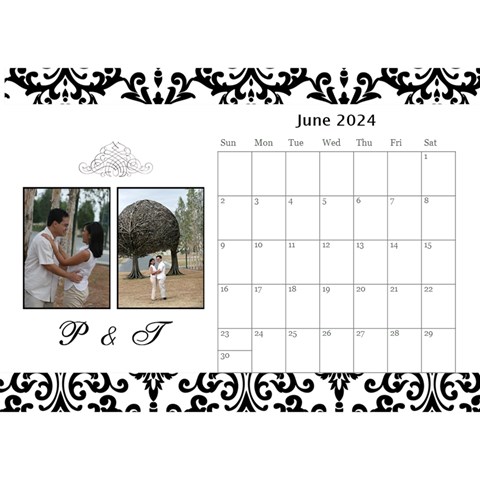 Desktop Calendar 8 5  X 6  Jun 2024