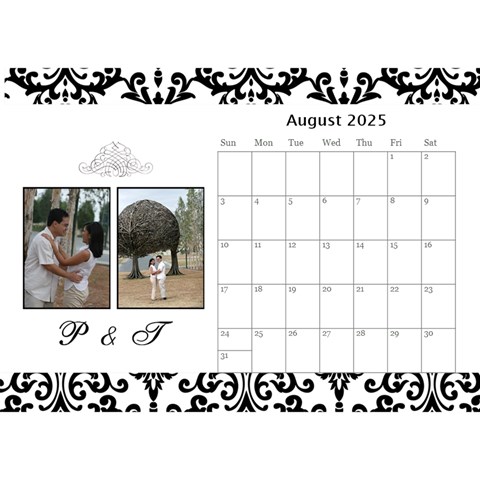 Desktop Calendar 8 5  X 6  Aug 2024