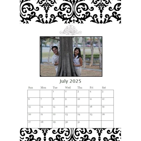 Desktop Calendar 6  X 8 5  Jul 2025