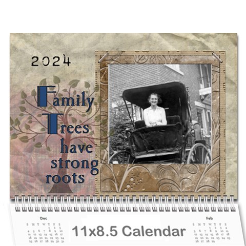 Family Tree Calendar Cover