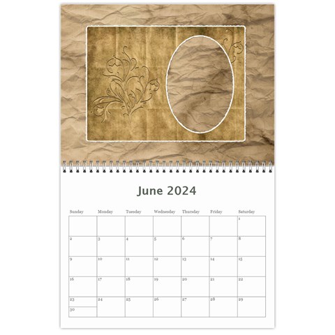 Family Tree Calendar Jun 2024