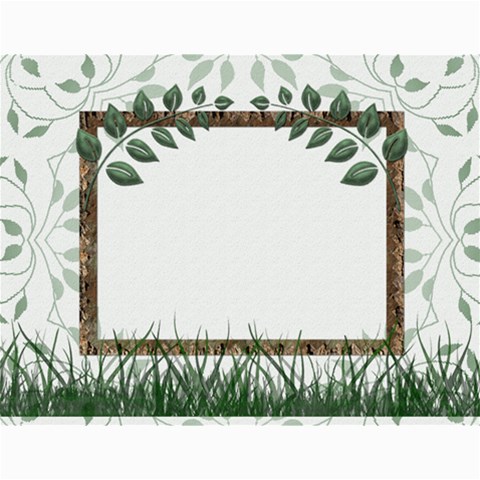 Nature Green 12 Month Wall Calendar By Lil Sep 2024