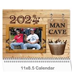 Man Cave 12 Mth Calendar - Wall Calendar 11  x 8.5  (12-Months)