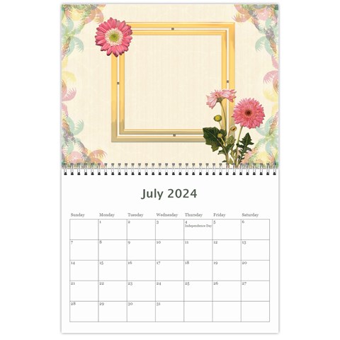 Fun And Pretty Calendar (12 Month) By Lil Jul 2024