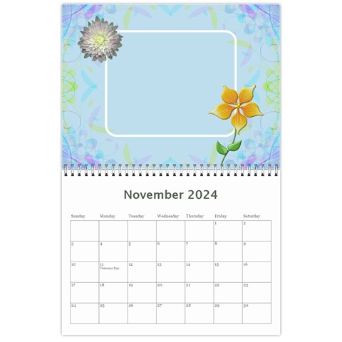 Pretty Love Calendar (12 Month) By Lil Nov 2024