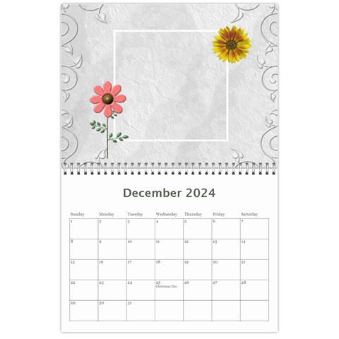 Pretty Love Calendar (12 Month) By Lil Dec 2024
