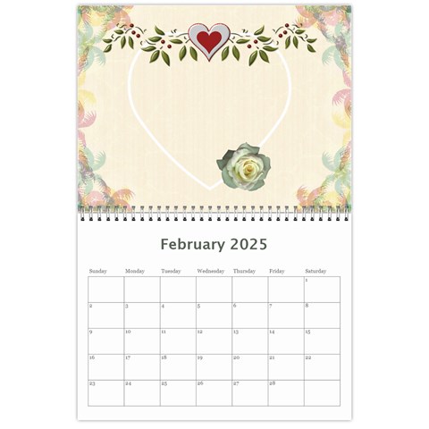 Pretty Love Calendar (12 Month) By Lil Jan 2023