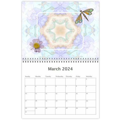 Pretty Love Calendar (12 Month) By Lil Mar 2024