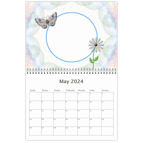 Pretty Love Calendar (12 Month) By Lil May 2024