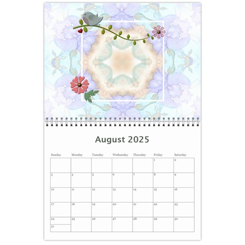 Pretty Love Calendar (12 Month) By Lil Aug 2024