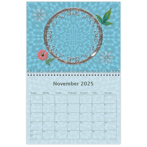 Family Pretty 12 Month Calendar By Lil Nov 2025
