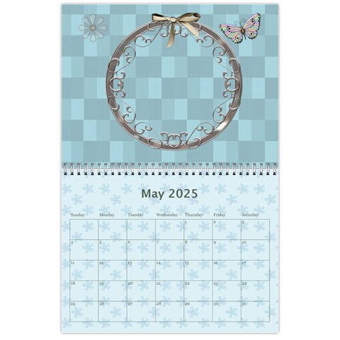 Family Pretty 12 Month Calendar By Lil May 2025