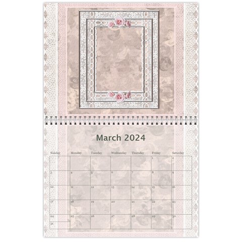 Pink And Blue Calendar By Lil Mar 2024