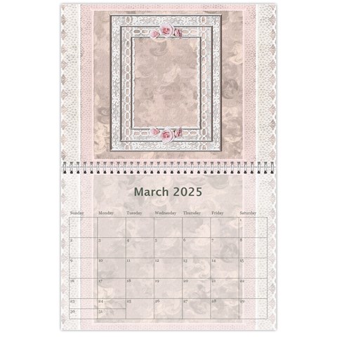 Pink And Blue Calendar By Lil Mar 2025