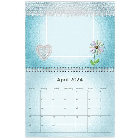 Pink And Blue Calendar By Lil Apr 2024