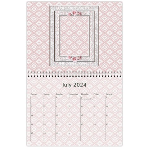 Pink And Blue Calendar By Lil Jul 2024