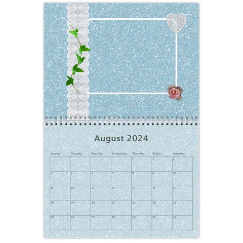 Pink And Blue Calendar By Lil Aug 2024