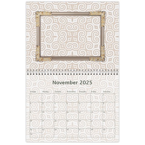 Pretty Lace Calendar (12 Month) By Lil Nov 2025