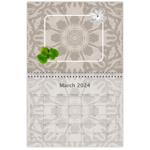 Pretty Lace Calendar (12 Month) By Lil Mar 2024