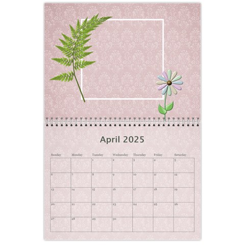Pretty Lace Calendar (12 Month) By Lil Apr 2025
