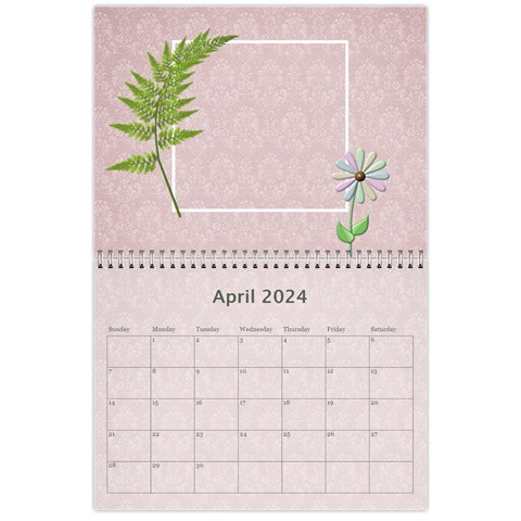 Pretty Lace Calendar (12 Month) By Lil Apr 2024