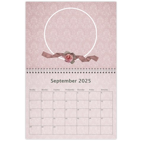 Pretty Lace Calendar (12 Month) By Lil Sep 2025