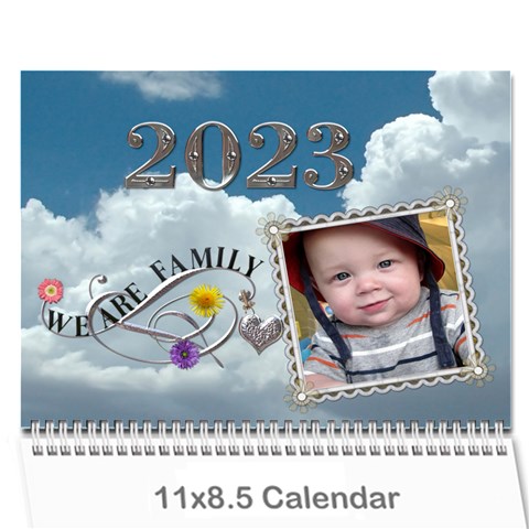Family Sunset Calendar (12 Month) By Lil Cover
