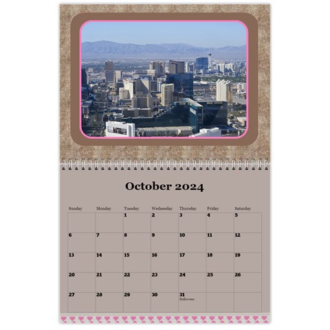 Pink Choc 2024 Wall Calendar (any Year) By Deborah Oct 2024