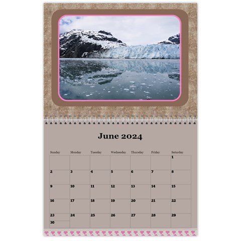 Pink Choc 2024 Wall Calendar (any Year) By Deborah Jun 2024