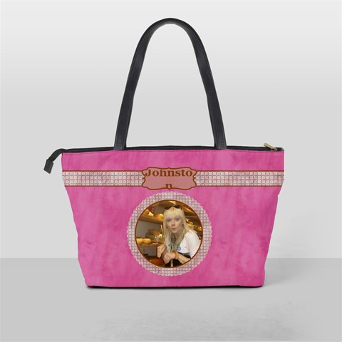 Choc Pink Shoulder Bag By Deborah Back