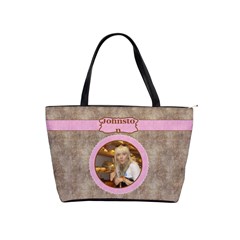 Pink choc Shoulder Bag - Classic Shoulder Handbag