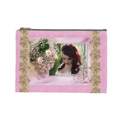 Pink Treasure Cosmetic Bag (large)