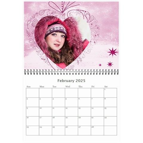 Love, Calendar 2025 By Ki Ki Feb 2025