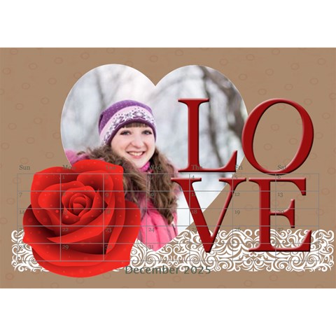 Love, Calendar 2025 By Ki Ki Dec 2025