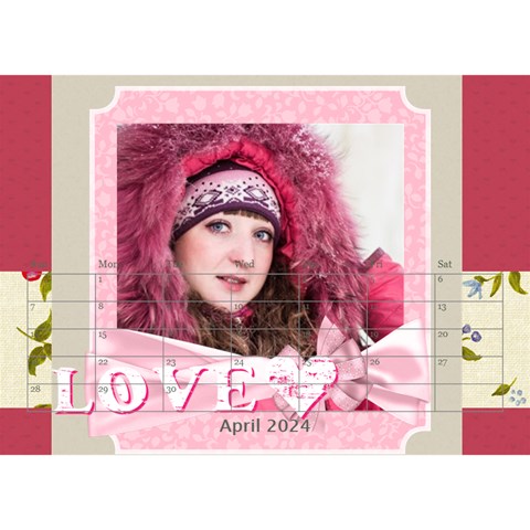 Love, Calendar 2024 By Ki Ki Apr 2024