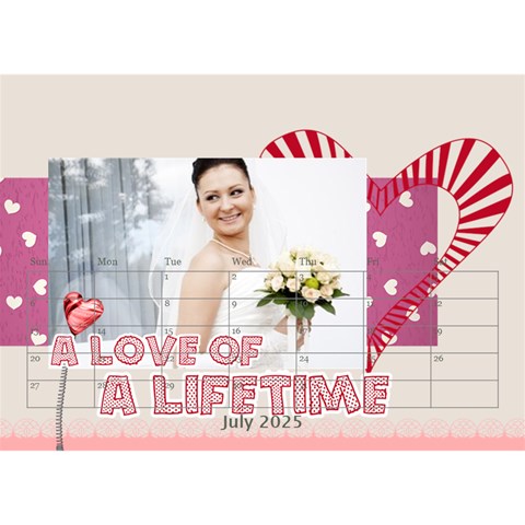 Love, Calendar 2025 By Ki Ki Jul 2025