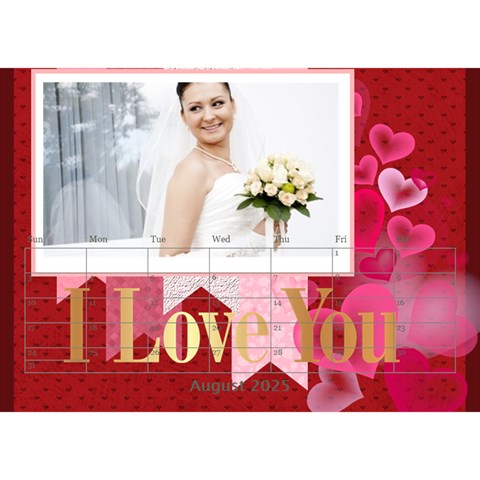Love, Calendar 2025 By Ki Ki Aug 2025