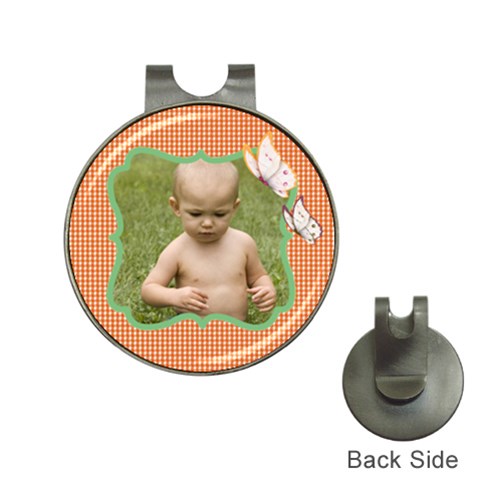Little One Gold Ball Marker Hat Clip By Deborah Front