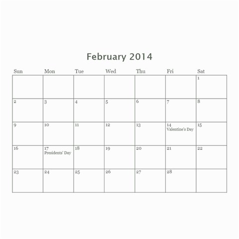 Jaecee Calendar 2013 By Teresa Naylor Apr 2014