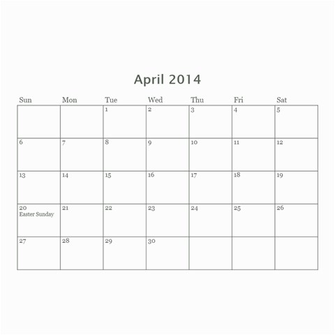 Jaecee Calendar 2013 By Teresa Naylor Aug 2014
