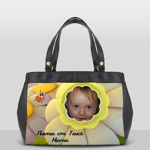 Happy Face Office Handbag By Joy Johns Back