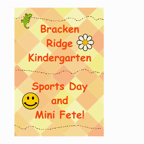Kindy Sign By Jenny Back