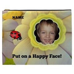 Happy Face XXXL cosmetic bag (7 styles) - Cosmetic Bag (XXXL) Happy Face XXXL cosmetic bag (7 styles) - Cosmetic Bag (XXXL)