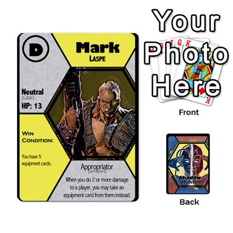 King Shadow Hunters / X Front - HeartK