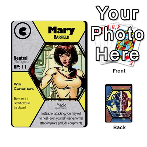 Ace Shadow Hunters / X Front - HeartA