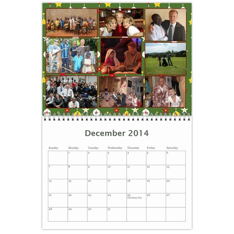 Miller Calendar For 2014 By Anna Dec 2014