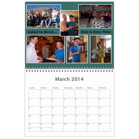 Miller Calendar For 2014 By Anna Mar 2014