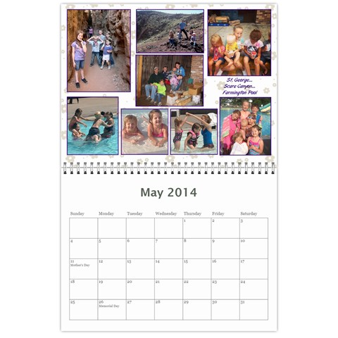 Miller Calendar For 2014 By Anna May 2014